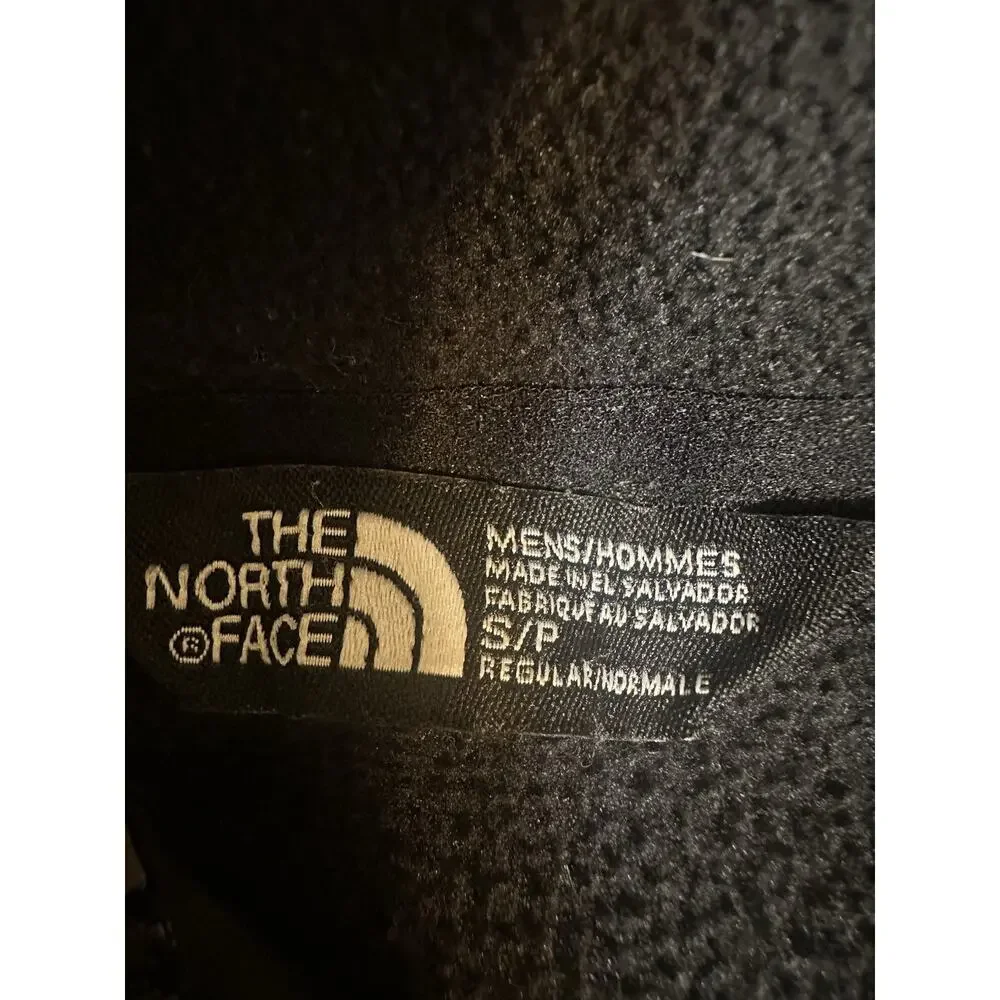The North Face Mens S Denali Fleece Pullover Black 1/4 Zip Snap NF0A3KEX
